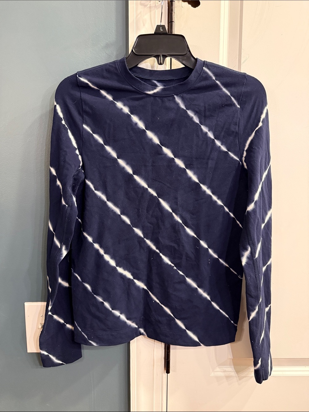 Tory Burch Sport Tie Dye Long Sleeve Top